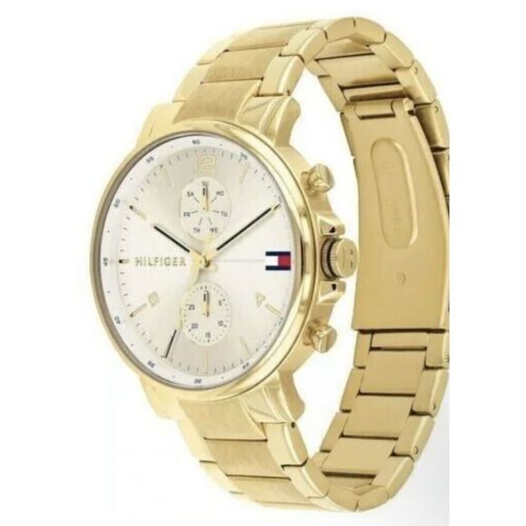 Tommy Hilfiger 1710415 Gold Men's Watch Daniel - Picture 4 of 16